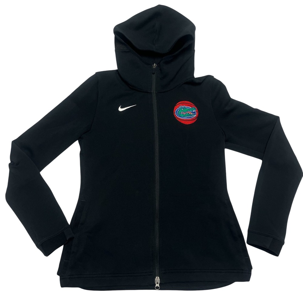 Nike Florida Gators Basketball Dri-FIT Full Zip Hoodie Black Mens Small